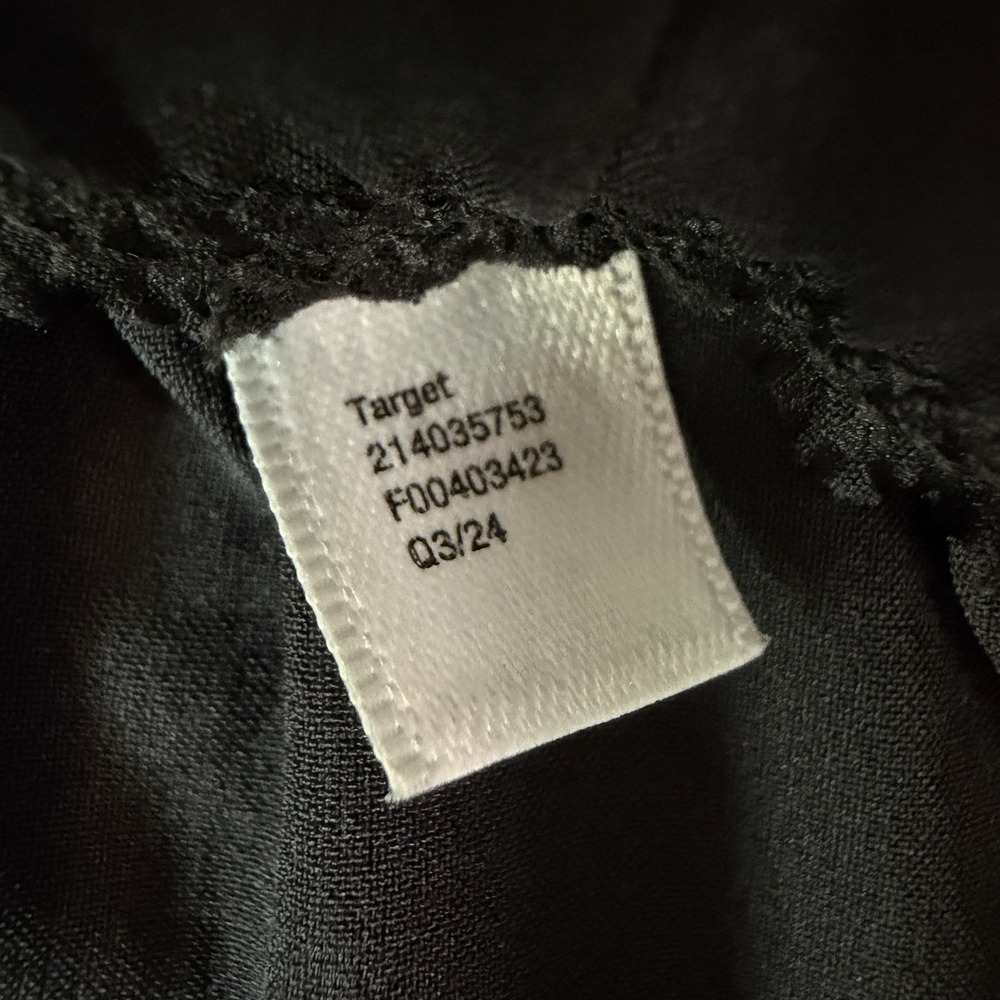 All in Motion Womens Wide Leg Pants XL Black Stretch Athletic Lounge Drawstring - Picture 7 of 10